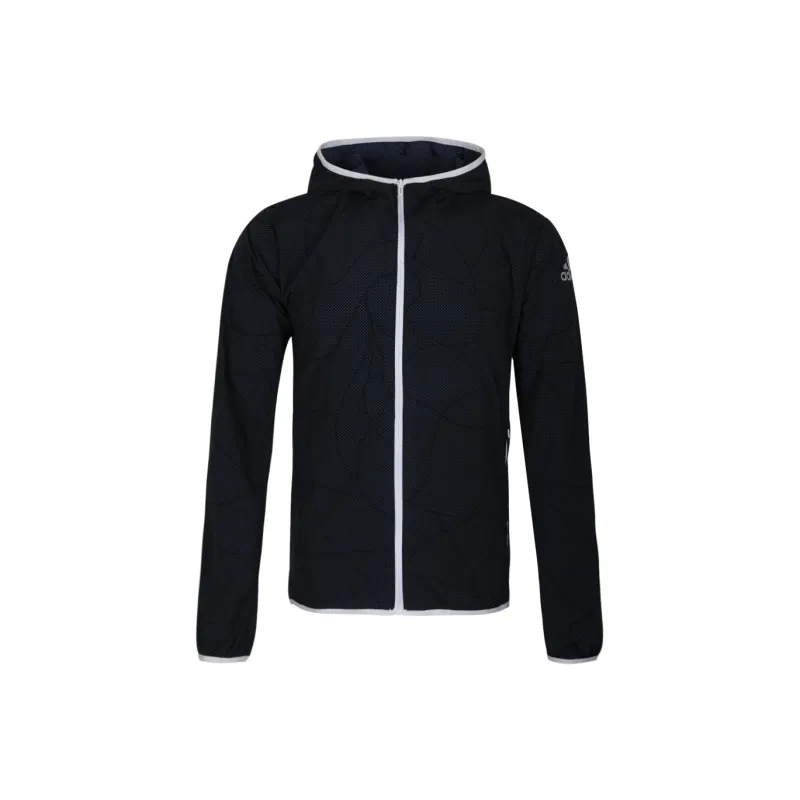 Adidas B AOP Jackets Coats Men's Blue-0