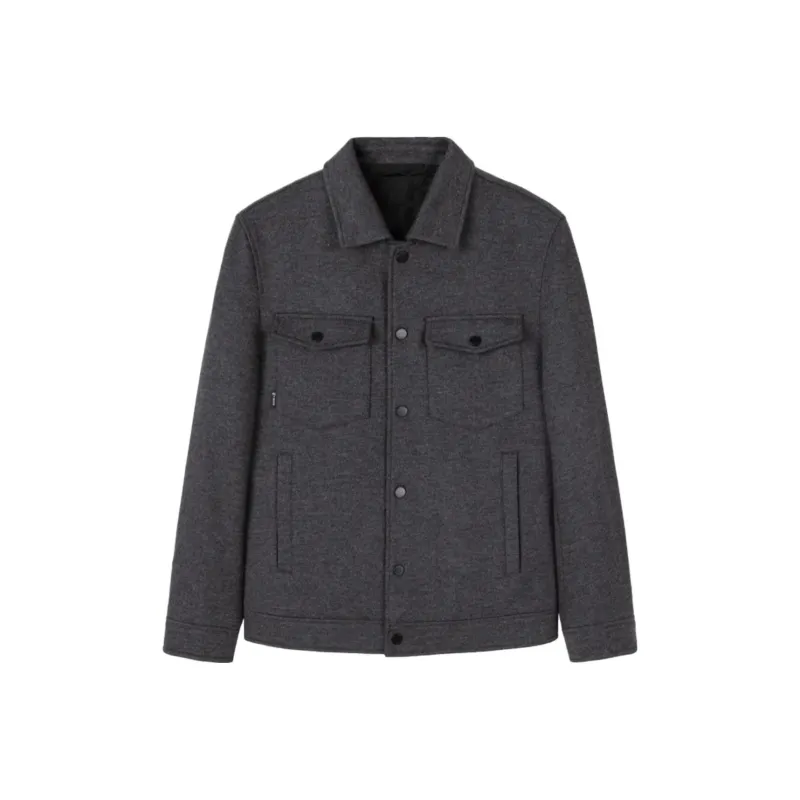 Wit Puffer Jackets Men Gray-0