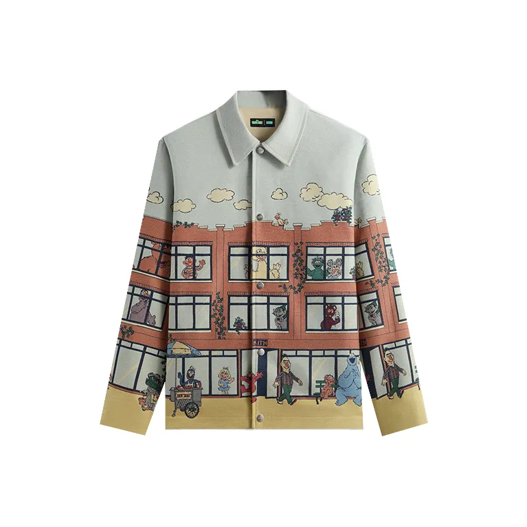 KITH X Sesame Street Lafayette St Tapestry Jacket-0