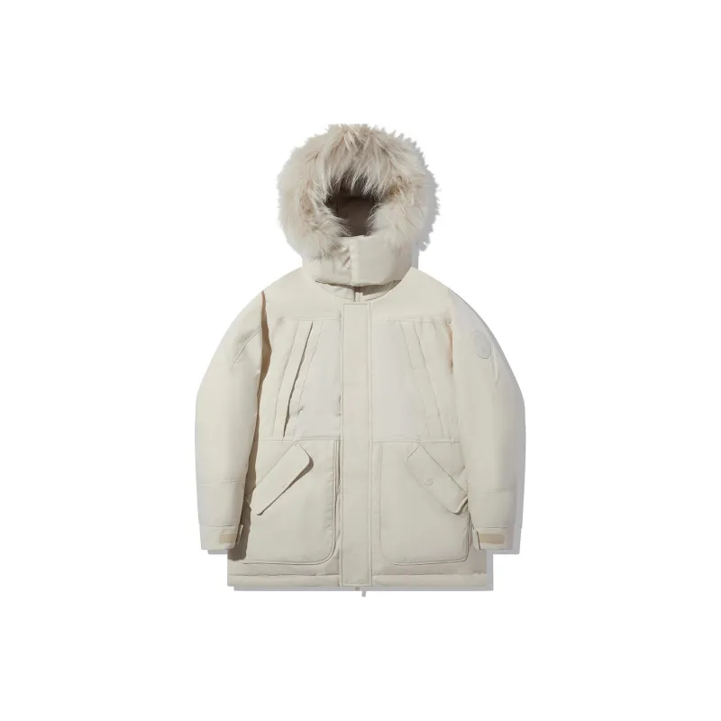 LiNing Down Jacket Men's Oat Gray-0