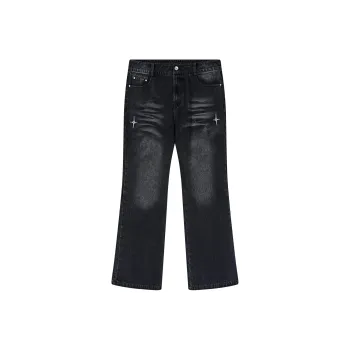 PASET Jeans Unisex Washable Smoke Gray