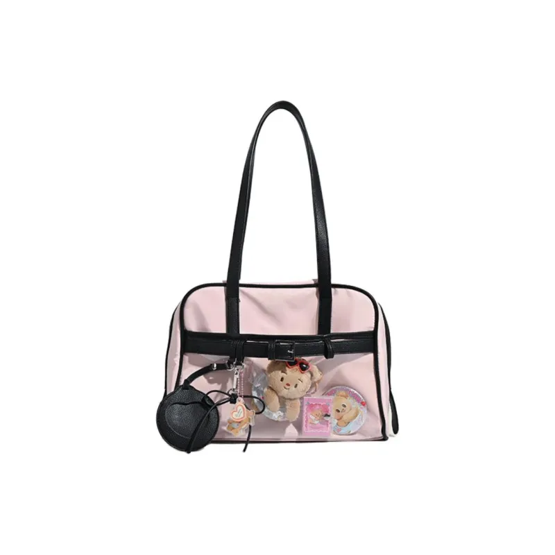 HAWA Nylon Fabric Shoulder Bag Women's Multicolor-0