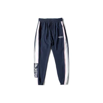 AMONSTER Jogger Casual Pants Unisex Navy Blue