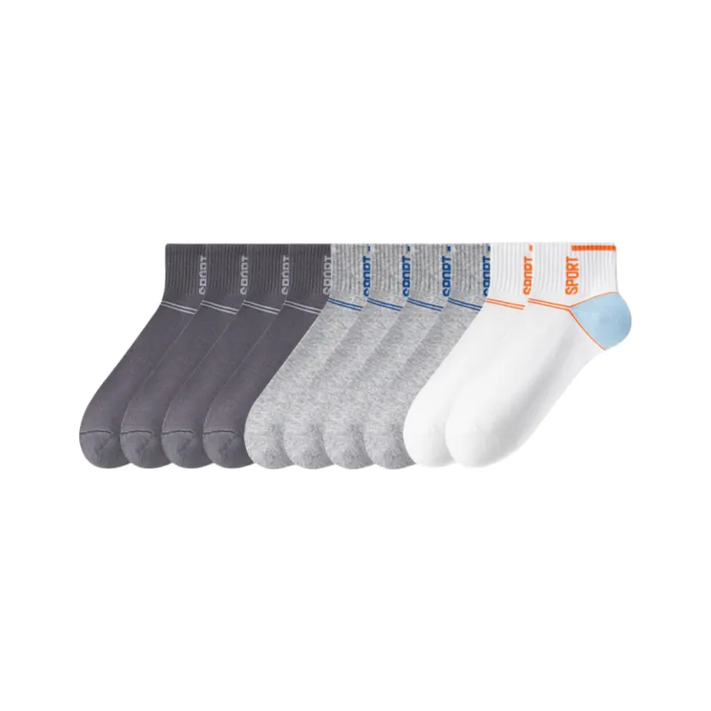 Lan Miao Ankle Socks Men's 10 Pack-6