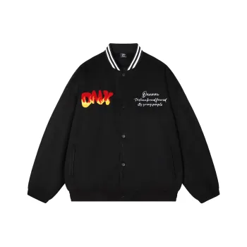 Dnnnn Baseball Jacket Coat Unisex