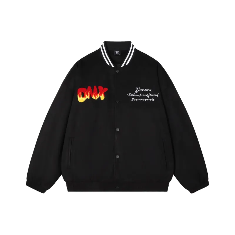 Dnnnn Baseball Jacket Coat Unisex-0