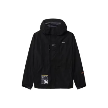 Izzue Patch details Padded Hooded Jacket