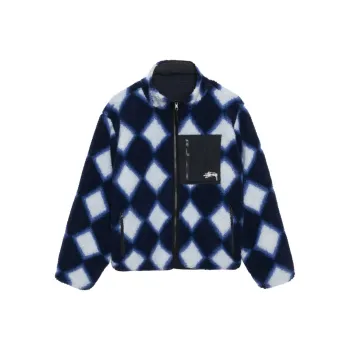 Stussy Sherpa Reversible Stamp Jacket