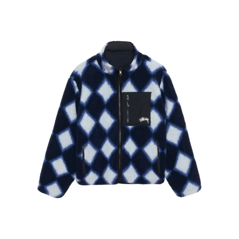 Stüssy Diamond pattern Jacket-0