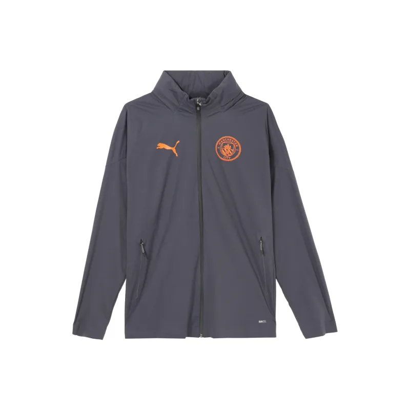 PUMA 2023 24 Manchester City Puma Rain Jacket Jackets & Coats Men's-0