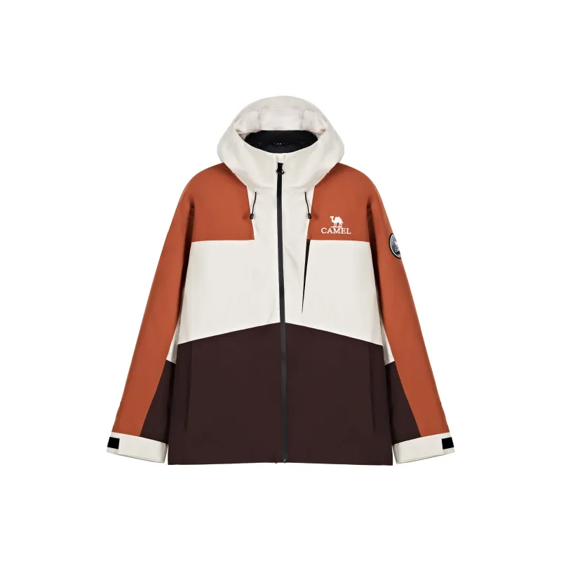 CAMEL All weather Windproof And Abrasion Resistant Windbreaker Jacket Unisex-3