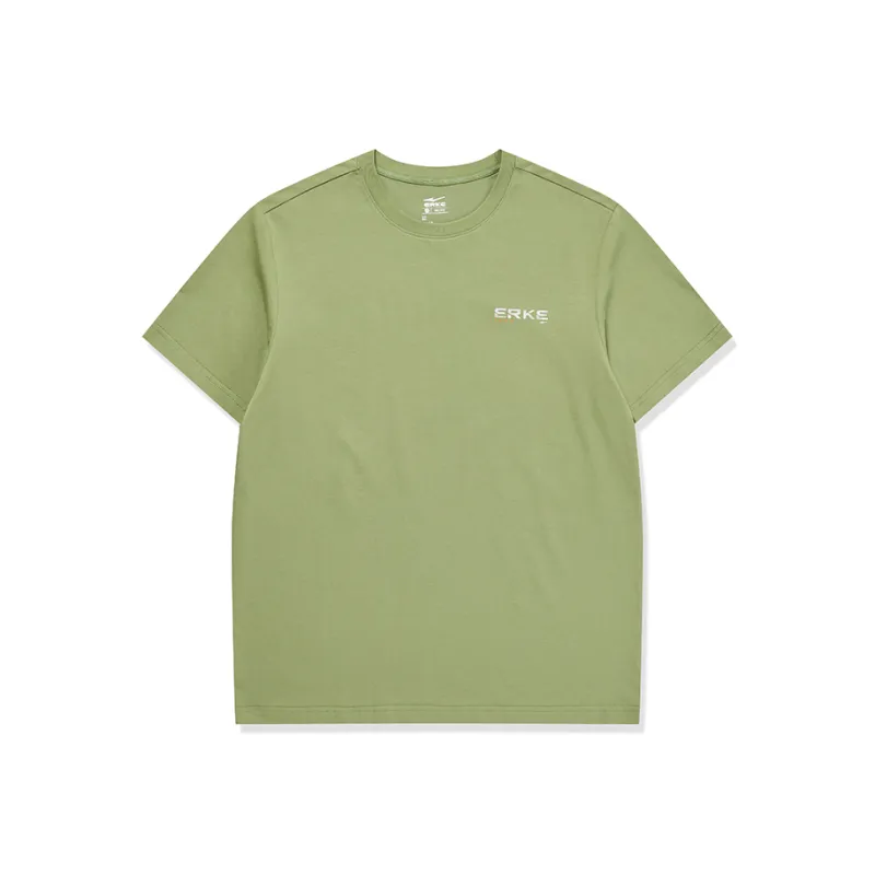 Erke Variety Training Collection T Shirt Men's Pea Green-0