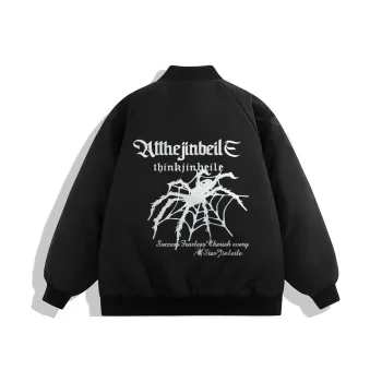 JINBEILE Jackets Coats Unisex Black