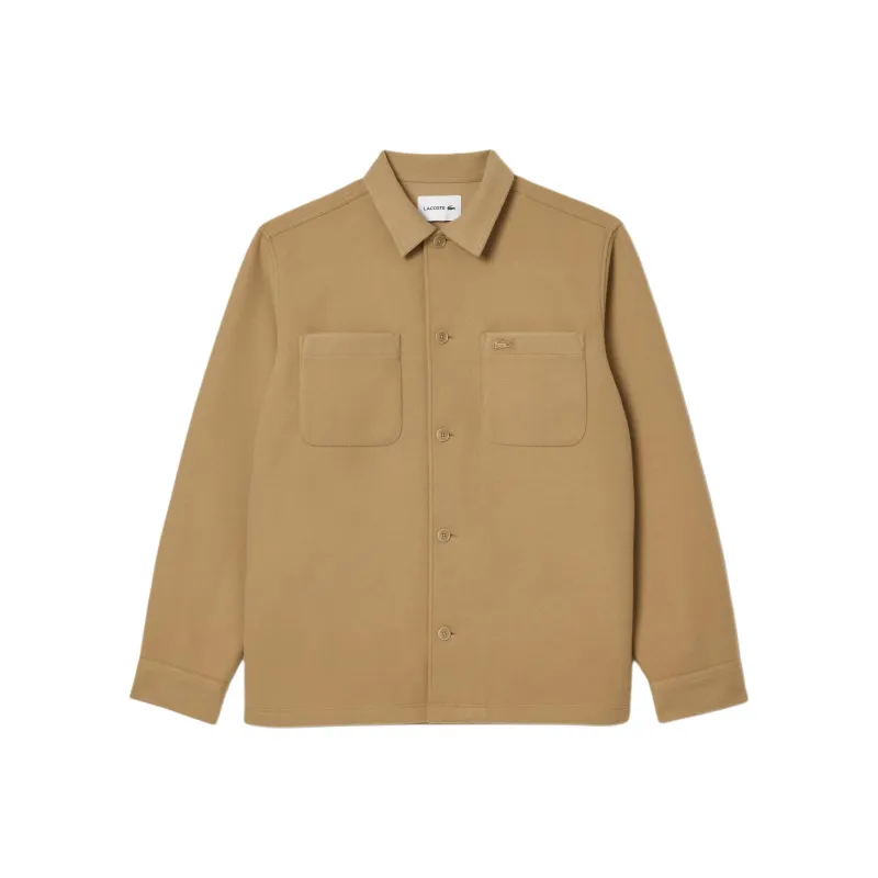 LACOSTE Flannel Shirt Jacket-0