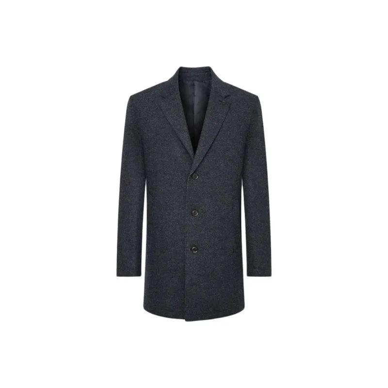 HAZZYS Coats Men's Dark Navy Blue-0