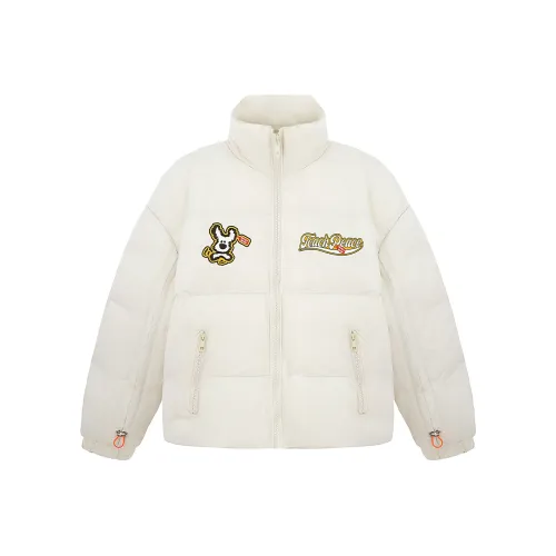 Teach Peace Puffer Jacket Unisex