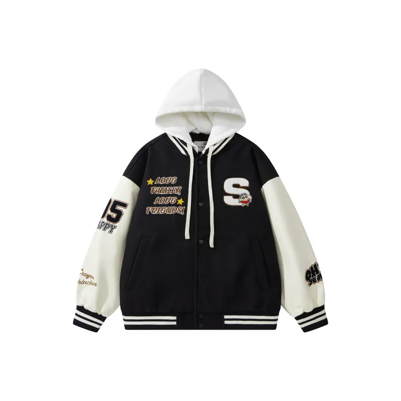 Crayon Shinchan Baseball Jacket Unisex-10
