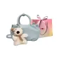 Blue with Charm-Shopping Bag