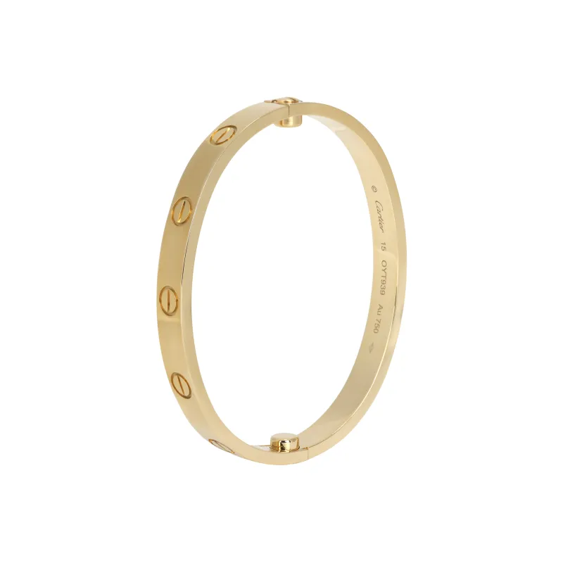 Cartier 2010s 18kt Rose Gold Love Bracelet-1