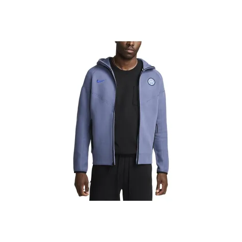 Nike Inter Milan Jackets Coats Men's Diffusion Blue/Black/Lyon Blue