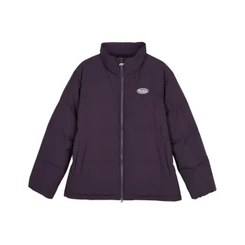 Skechers Puffer Jacket Unisex Plum Fuchsia