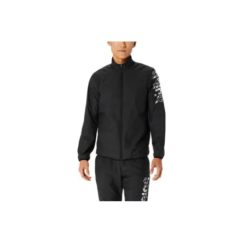 Asics Jackets Coats Men's Black