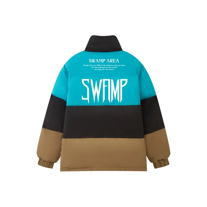 SWAMP AREA Puffer Jacket Unisex-3