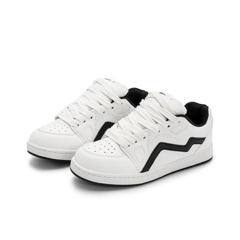 Snow Know The Answer SKTA Slip Resistant, Abrasion Resistant, Lightweight Low Top Skateboard Shoes Unisex-2