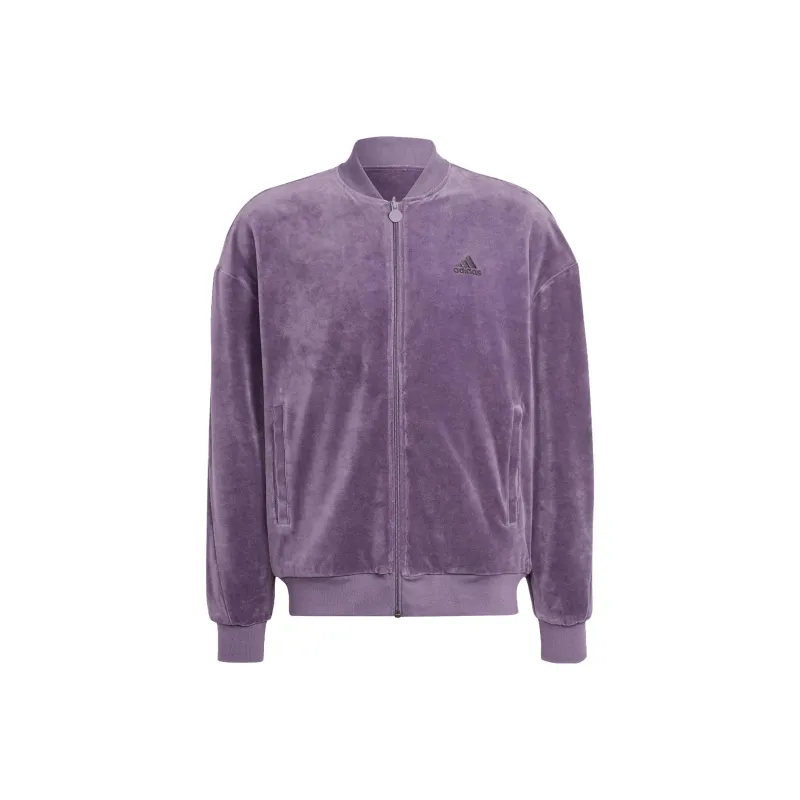 Adidas Embossed Reversible Jacket Jackets Coats Men's Purple-0