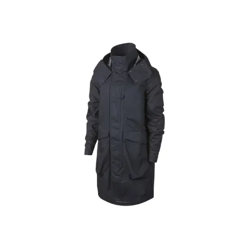 Nike Trench Coats Men Blue
