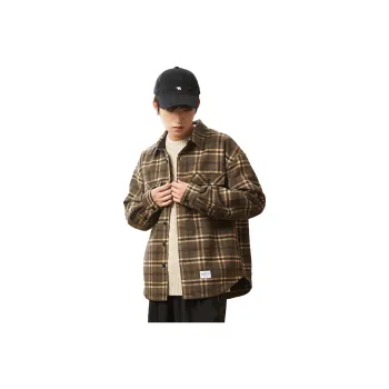 Tonlion Jackets Men Brown