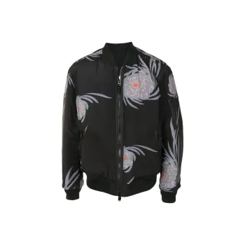 UNDERCOVER Floral print Zip up Bomber Jacket