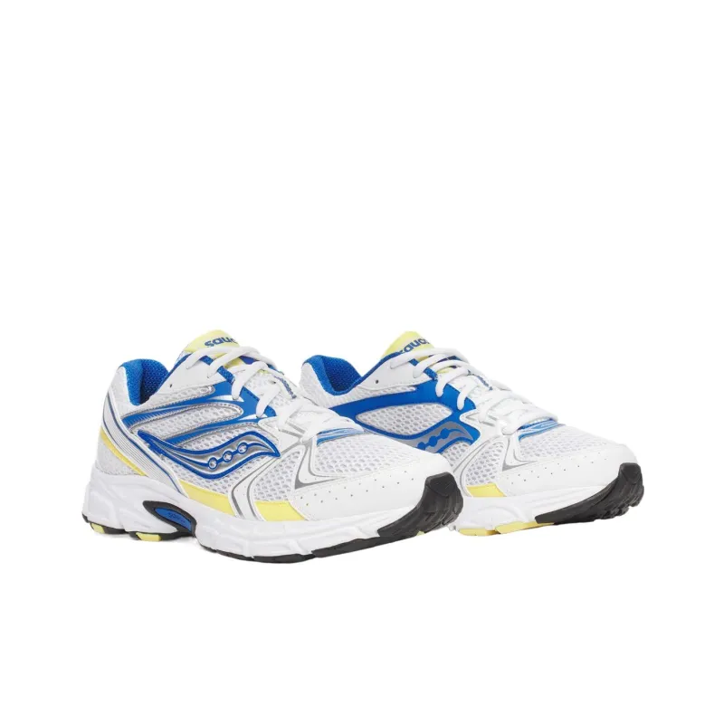 Saucony Grid Ride Millennium White Blue Yellow-3