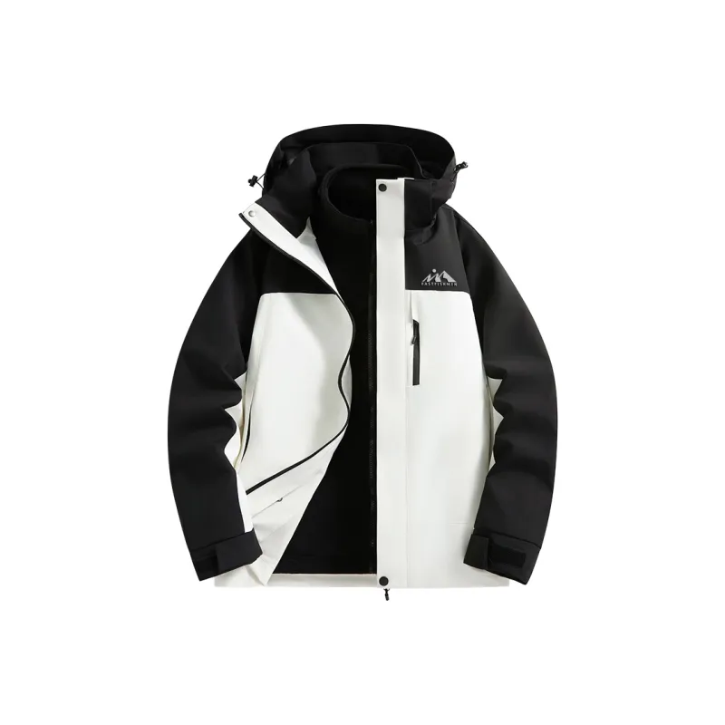 FASTFISH Warm Breathable Water Repellent Rainproof Windproof Windbreaker Jacket Unisex-4