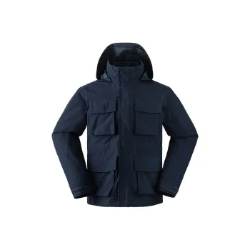 Timberland Water Resistant Windproof Breathable Warm Windbreaker Jacket Men's Dark Sapphire