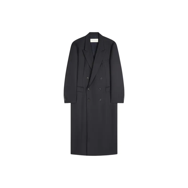 DRIES VAN NOTEN FW24 Coats Men's Marine Blue-0