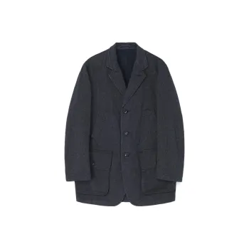 Yohji Yamamoto Jacket Men's Blue Gray