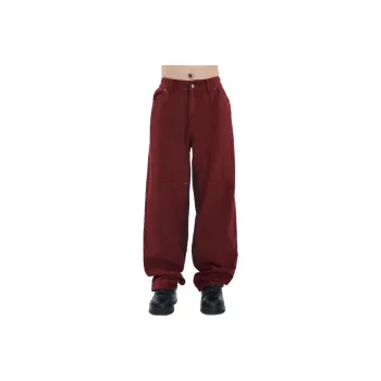 Anomalies Department -a.N.D Jeans Unisex Burgundy