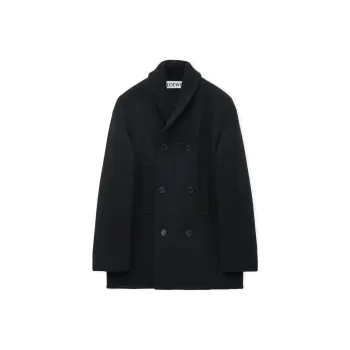 LOEWE Coats Men Black