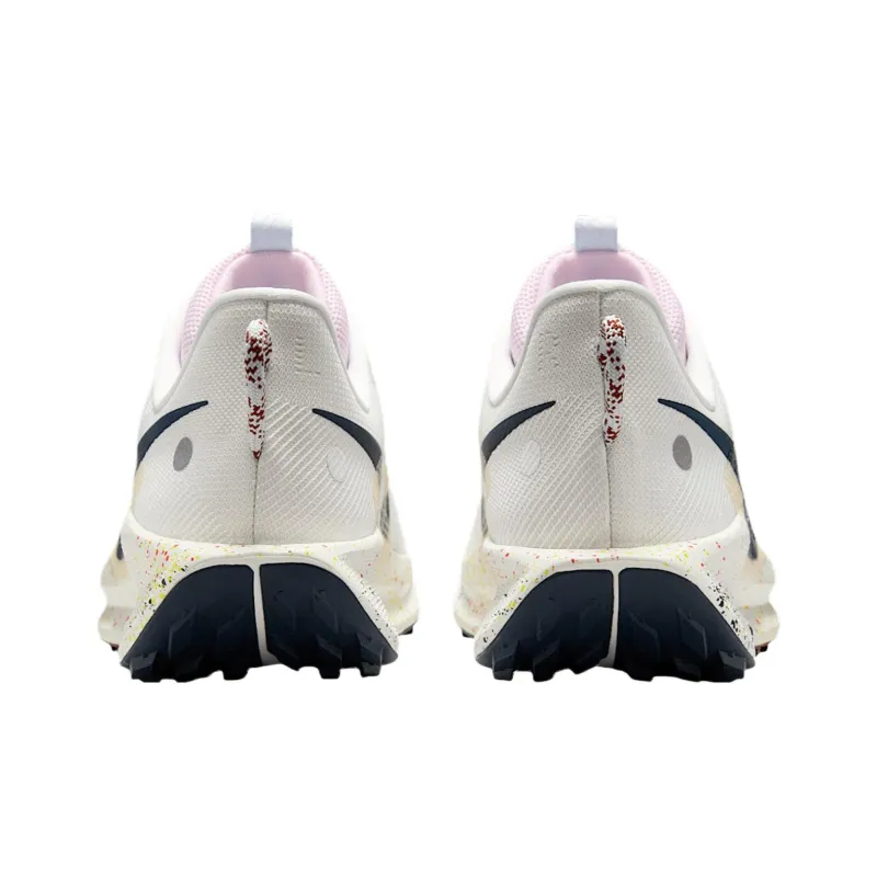 Nike React Pegasus Trail 5 Summit White Football Grey Pink Foam Armory Navy-4