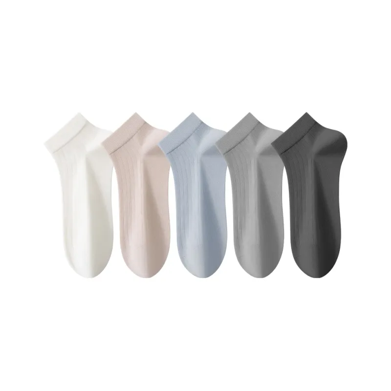 Caramella No Show Socks Men's 5 Pack-0