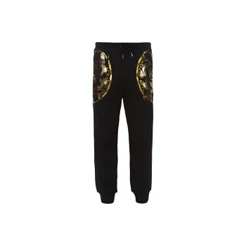 EVISU SS19 Casual Pants Unisex Black
