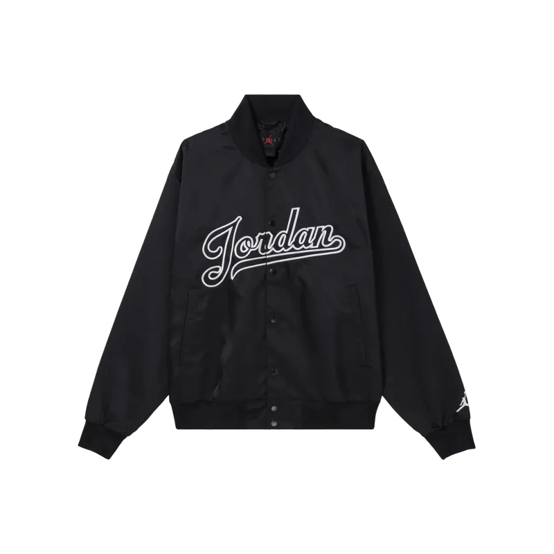 Jordan Baseball Jacket Men's Black-0