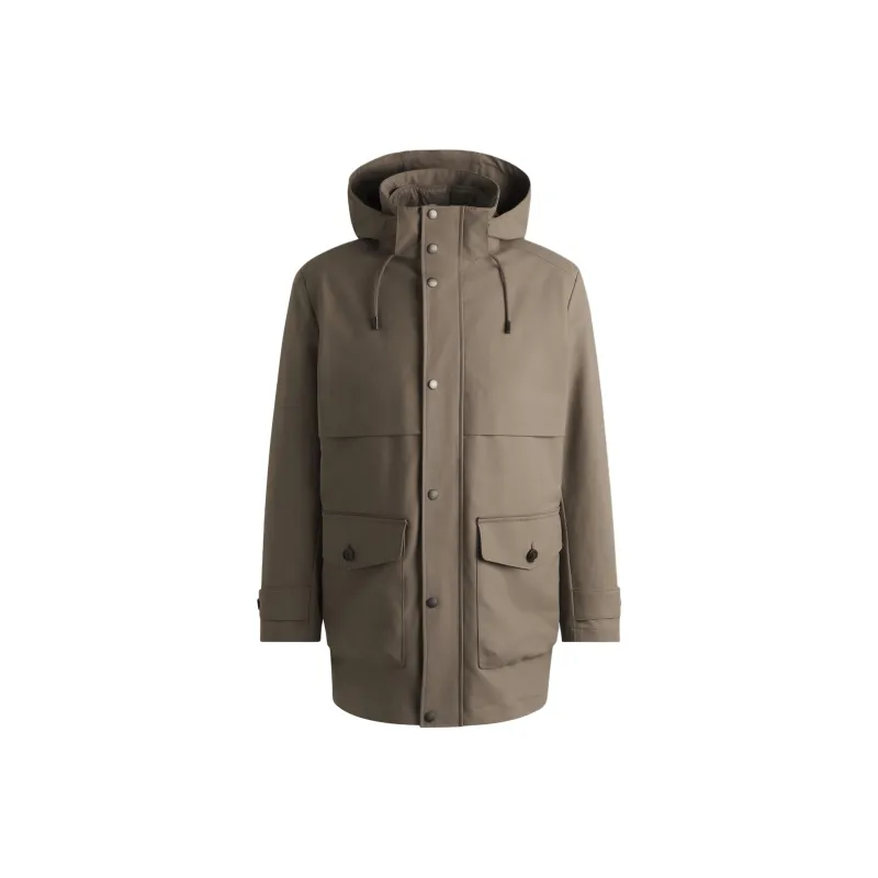 HUGO BOSS Down Jacket Men's Beige-0