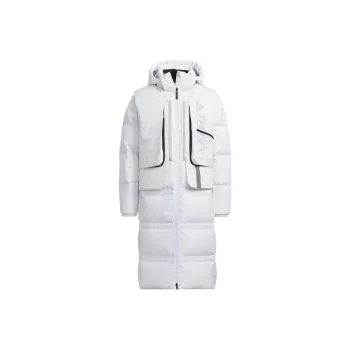 Adidas LONG DOWN JACKET Down Jacket Unisex White