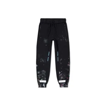 OFF WHITE Knitted Sweatpants Men's Black