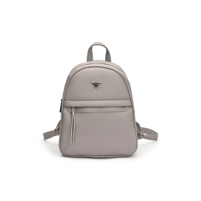 Wenpercy PU Backpack Women's Multicolor-12