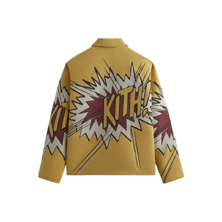 KITH For Mickey & Friends Tapestry Coaches Jacket-2