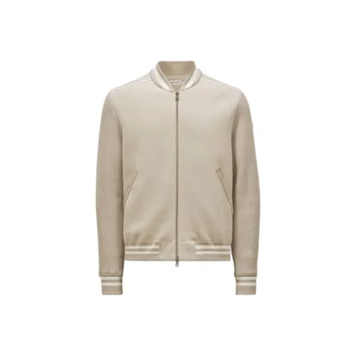Moncler FW24 Jackets Coats Men's Light Brown