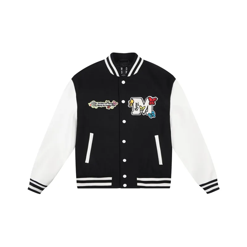 MEDM Newmasus Co-branded Series Baseball Jacket Unisex-0